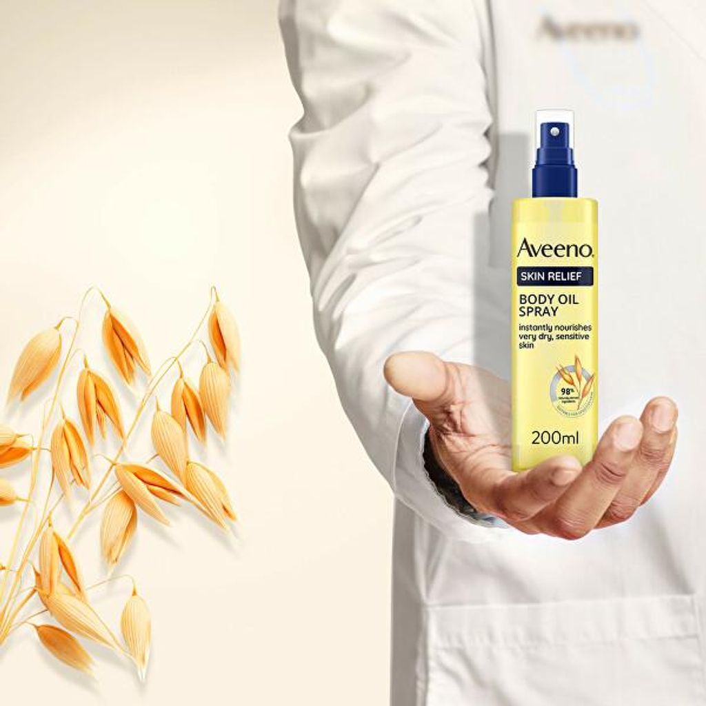 Aveeno Haut Relief Kö rperö l-Spray