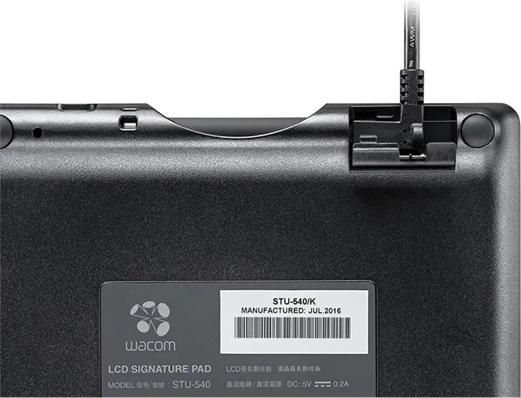 Tablette de signature numérique Wacom STU-540 écran LCD couleur USB
