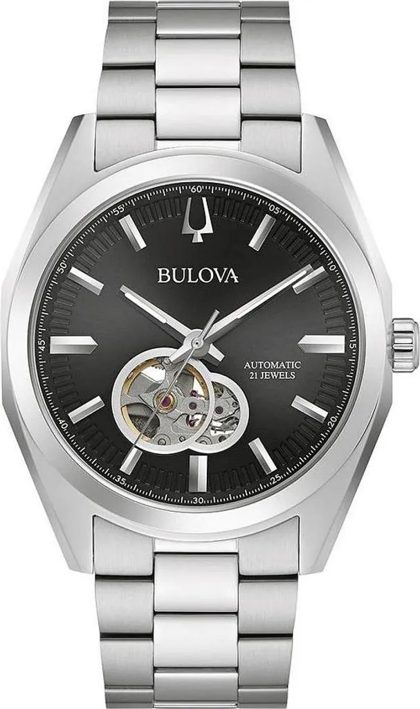 Montre Homme Bulova 96A270 Argentée Cadeau Idéal pour Hommes