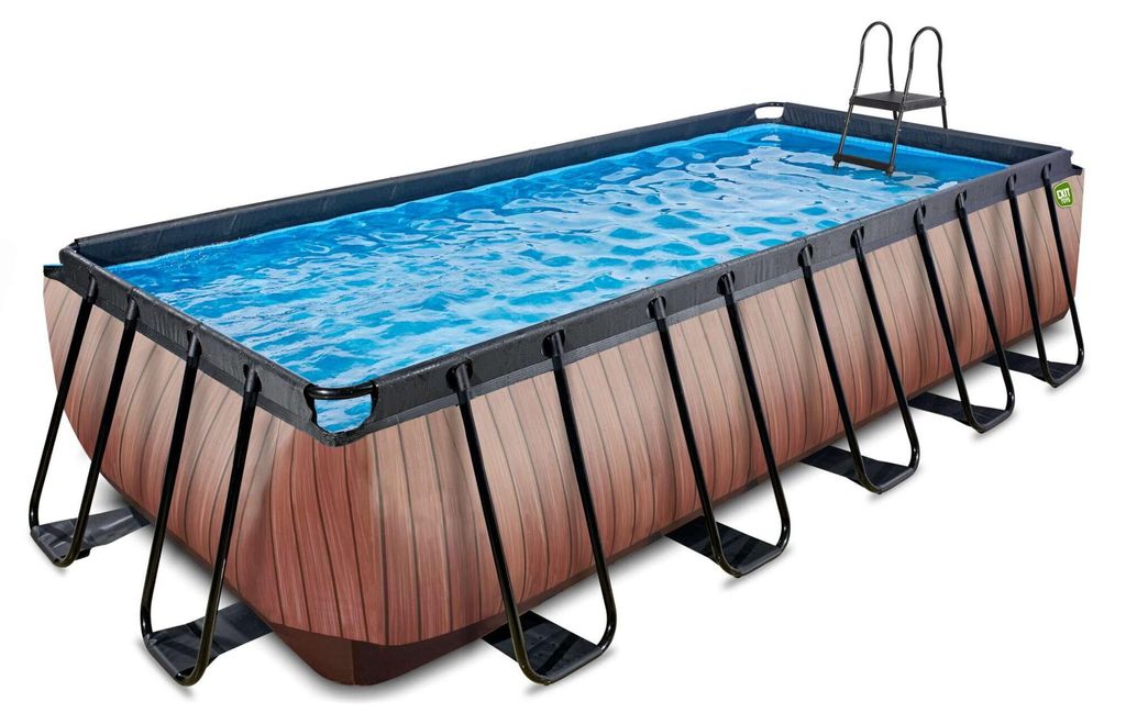 EXIT Wood Rahmenpool 540x250x122cm, Aufstellpool, mit Produktbild 
