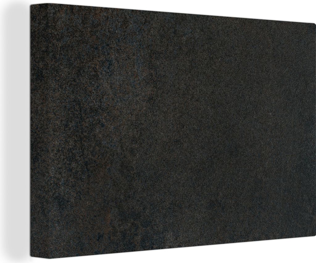 OneMillionCanvasses - Leinwandbilder - 150x100 cm, Industriell - Beton - Grau - Strukturen - Retro, Wandbilder Kunstdruck Wanddekoration - Foto a...
