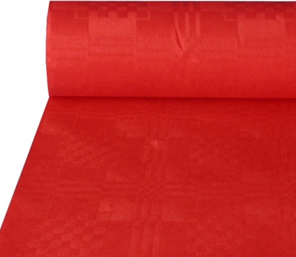 Papstar 12573 Einweg-Tischdecke Rechteckig Papier Rot Immagine del prodotto 
