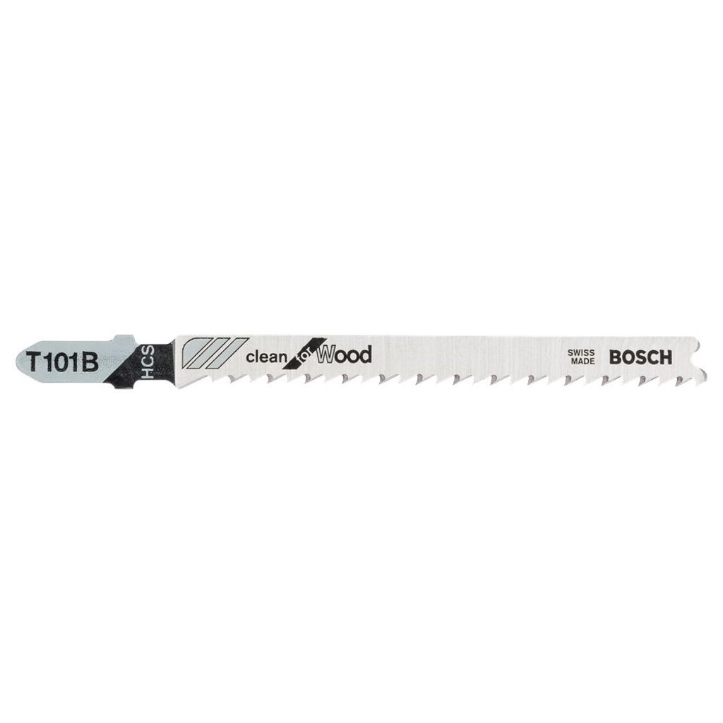 Lame de scie sauteuse T 101 B Clean for Wood, pack de 5 Image du produit 