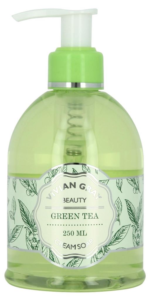 Crèmige vloeibare zeep, Green Tea (Cream Soap), 250 ml Productafbeelding 