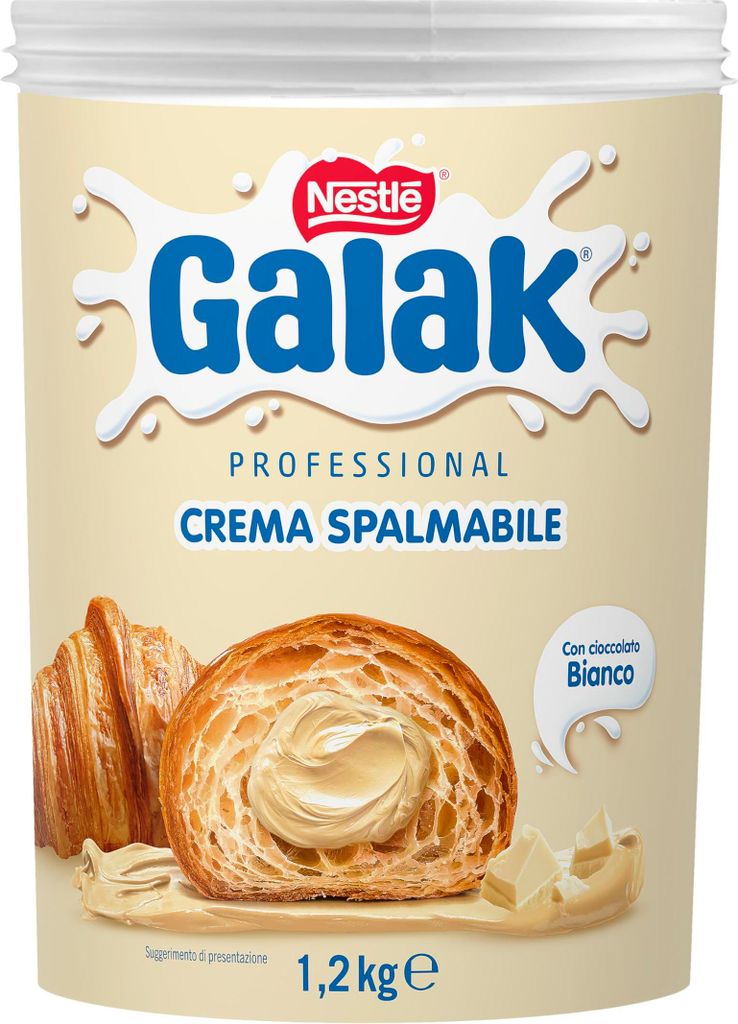 GALAK SPALMABLE CREME 1,2 kg Creme mit weißer Schokolade