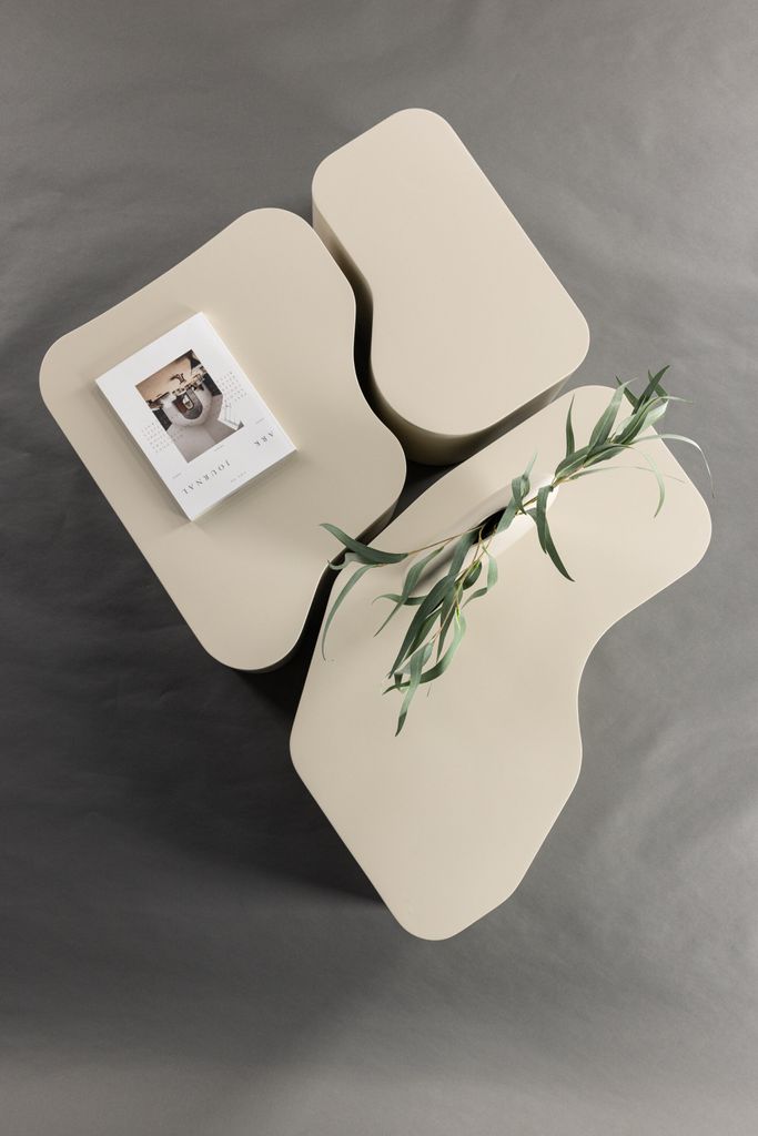 Drawer Norland, Kaffeetisch, Beige