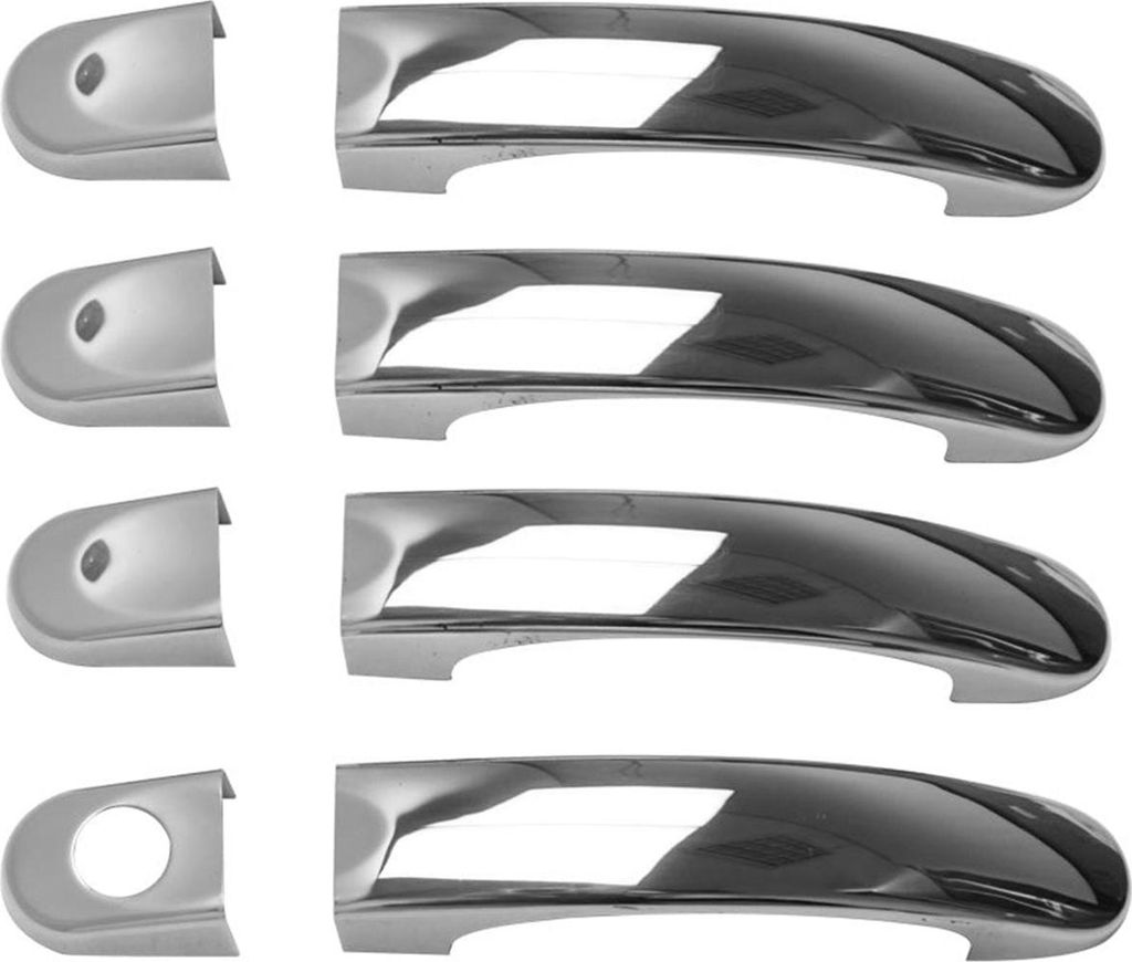 Türgriff Blende Türgriffkappen für VW Transporter T5 2003-2015 4Tür Edelstahl 8x