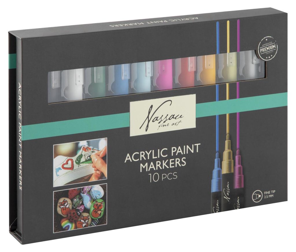 Beta Service ACRYLSTIFTE BOX 10ER 10 STUECK 10 STUECK Immagine del prodotto 