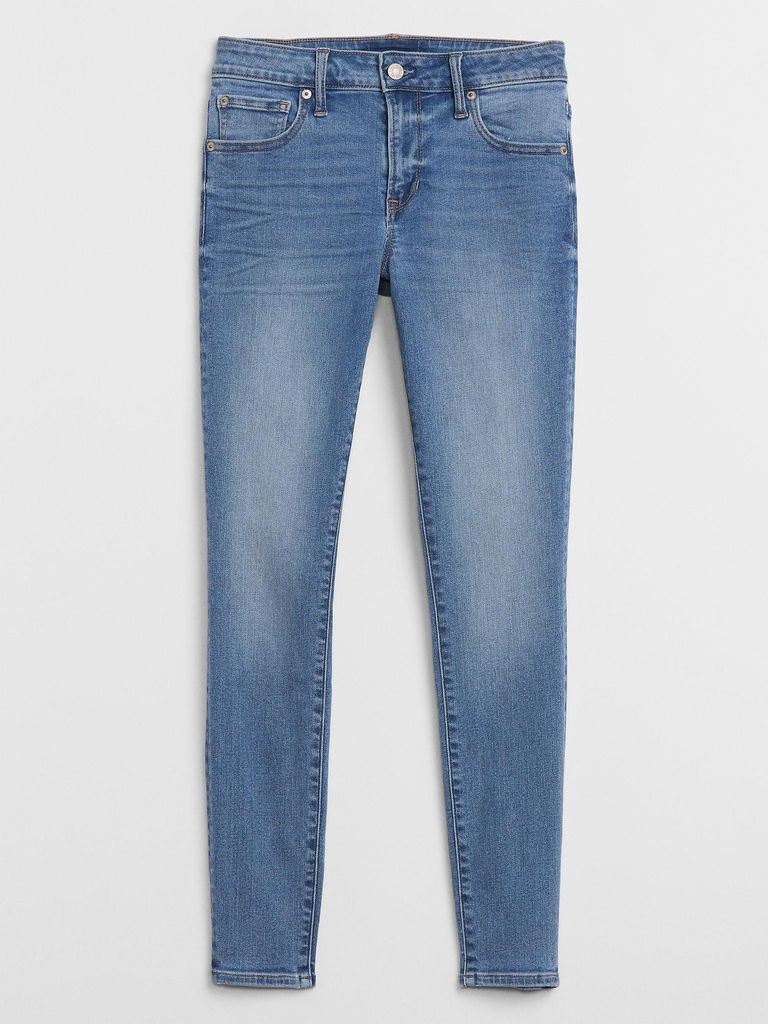 GAP Jeans mit mittelhohem Bund und Universal-Leggings 619312-00__28LONG