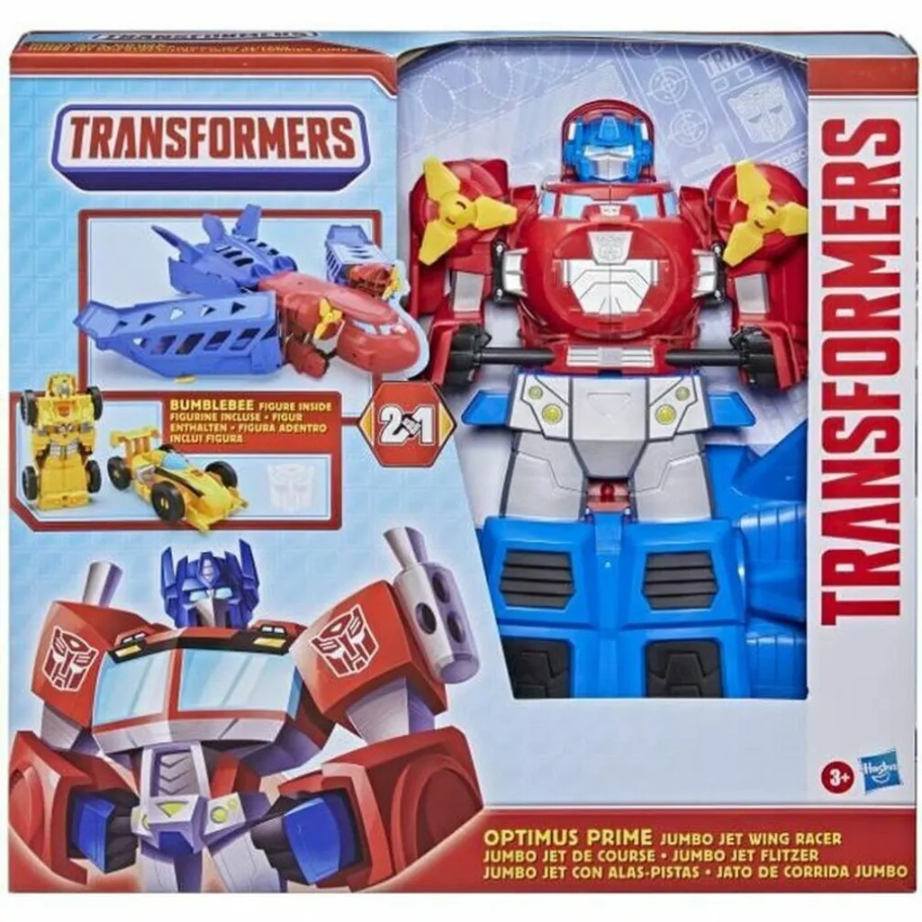 Fini l'Ennui avec le Transformers Optimus Prime Jumbo Jet Flitzer F08495L0