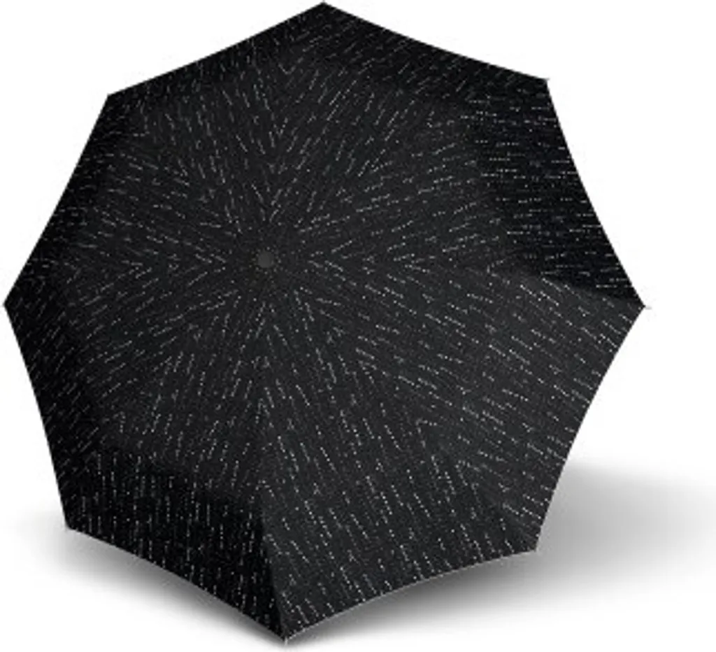 Ombrello Knirps T.200 Duomatic Domino Black | Eleganza Compatta