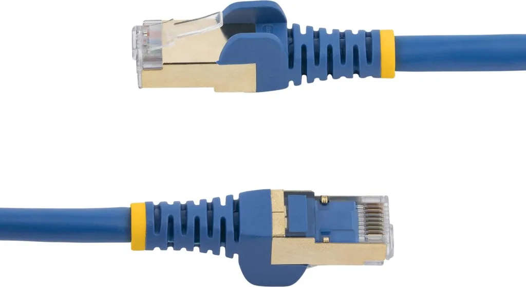 StarTech.com 6ASPAT10MBL Câble Patch CAT6a 10m Bleu avec Connecteur RJ45