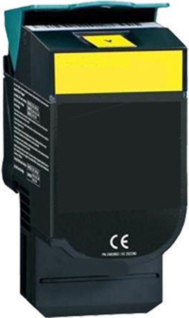 Tonerkartusche kompatibel mit Lexmark C540 Yellow für C540 N, C543 DN, C544 DN, C544 DTN, C544 DW, C544 N, C544 Series, C546 DTN, Optra C540 N, C5...