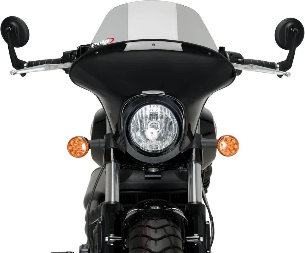 PUIG 21074H Touring Batwing SML passend fuer INDIAN SCOUT BOBBER Getönt