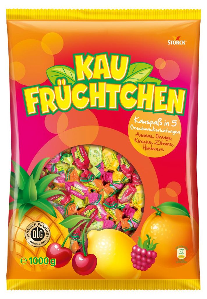 storck Kau Früchtchen 1kg Produktbild 