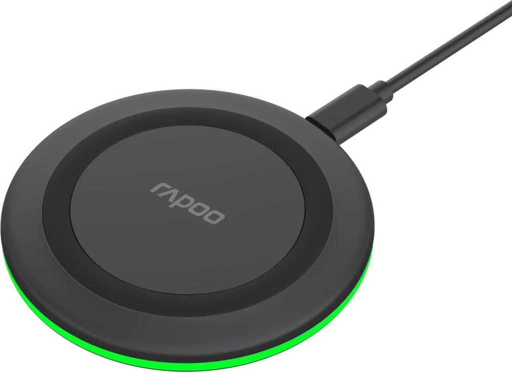 Caricatore Wireless Rapoo XC110 10W - Design Sottile per iPhone e Android