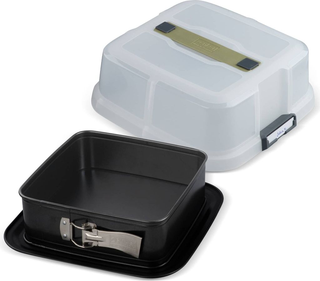 ZENKER Springform 24x24cm quadratisch Bake, Click & Go mit Produktbild 1