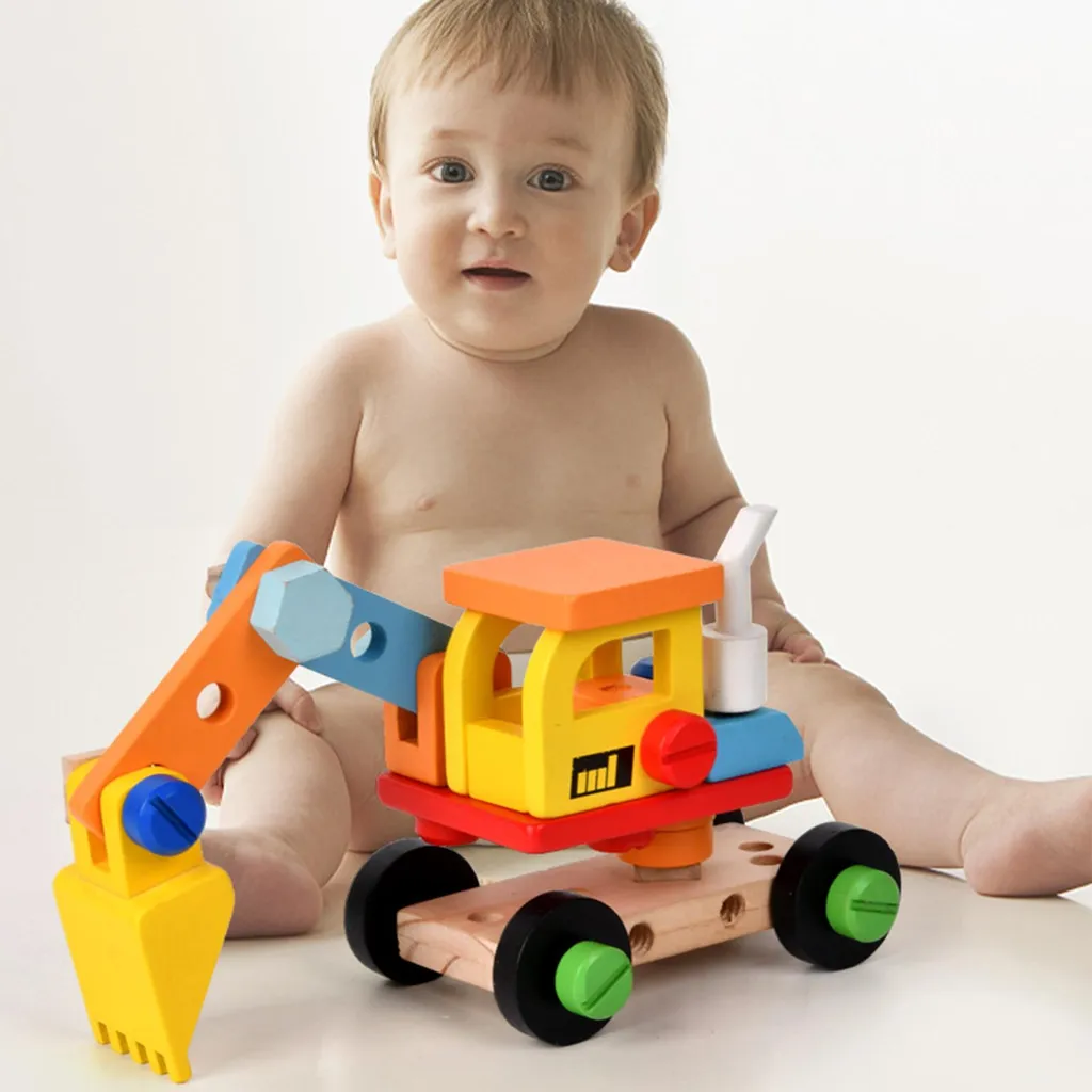 Boîte à outils bois - Finition soignée et puzzle de construction créatif - 4