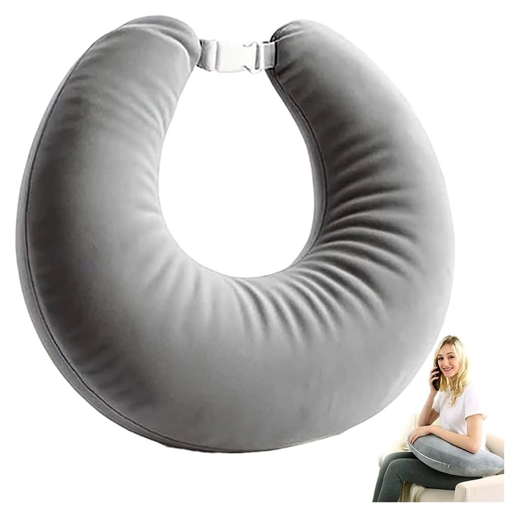 Strickkissen zur Unterstützung, Ergonomisches Häkelkissen für Handarbeiten, Lese- und Gaming-Kissen für Bett und Sofa, Armkissen für Lesen, Sp...