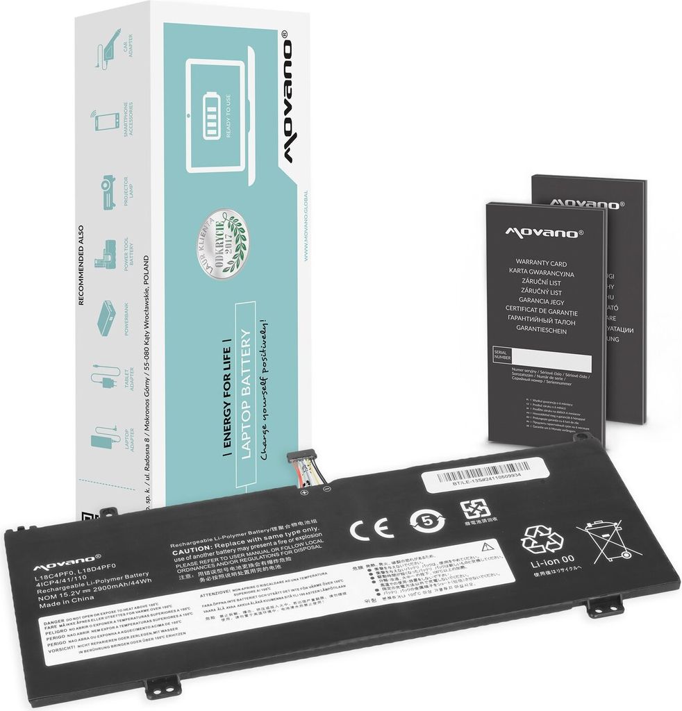 L18C4PF0 Akku für Lenovo ThinkBook 13S IML IWL 14S IML IWL Produktbild 
