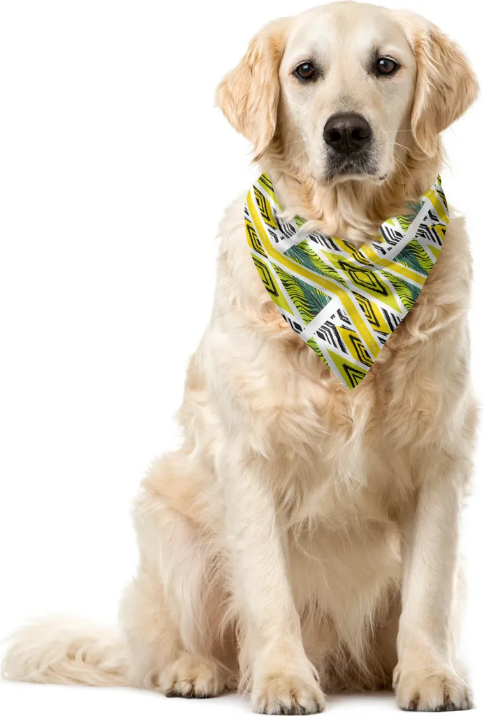 Regalo Originale Pet: Bandana ABAKUHAUS Zebra 40x40 cm Esotica