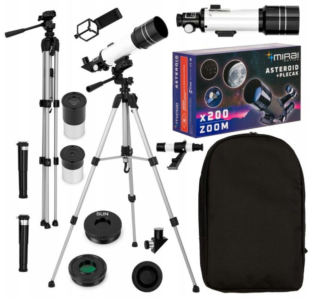 Mirai Optics Asteroid Teleskop 200x F40070 Astronomie Produktbild 