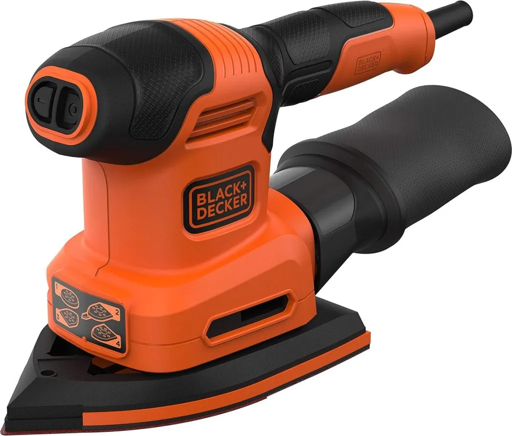 Ponceuse Multi 200W BLACK+DECKER : finissez-en avec le ponçage manuel pénible - 3
