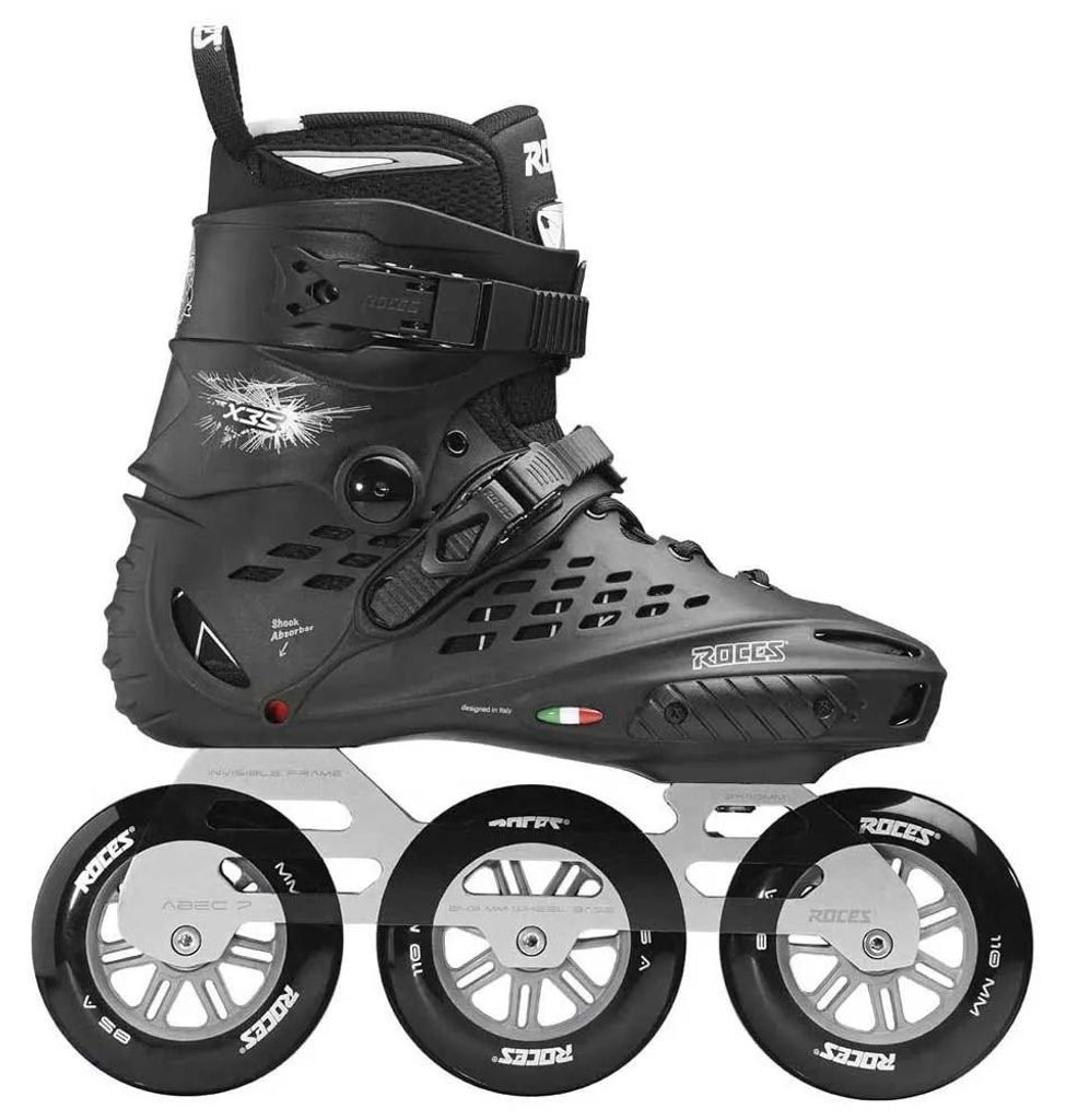 Roces X35 3x110 Tif Inline-skates Schwarz EU 46 Schwarz EU 46