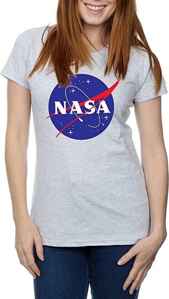NASA - "Insignia" T-Shirt für Damen BI1395 (XL) (Grau)