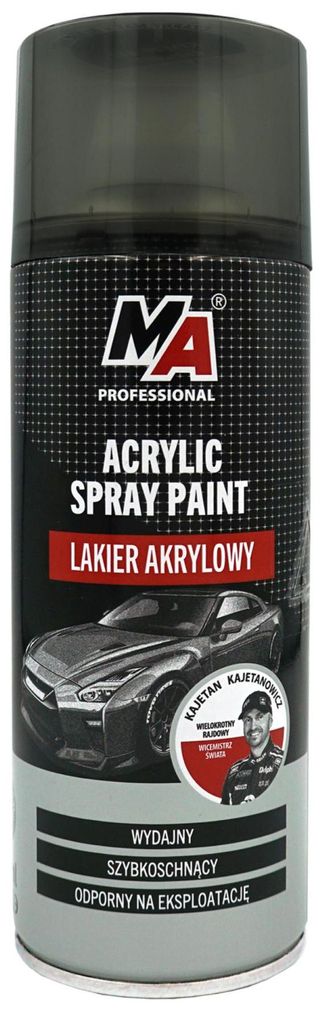 Lakier Akrylowy 400Ml W Aerozolu Matowy Czarny / Ma Zdjęcie produktu 