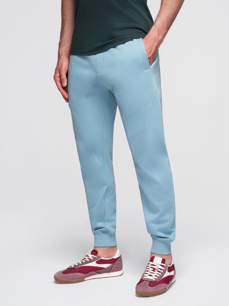 Ombre Clothing Herren-Jogginghosen Kuruisalili hellblau L