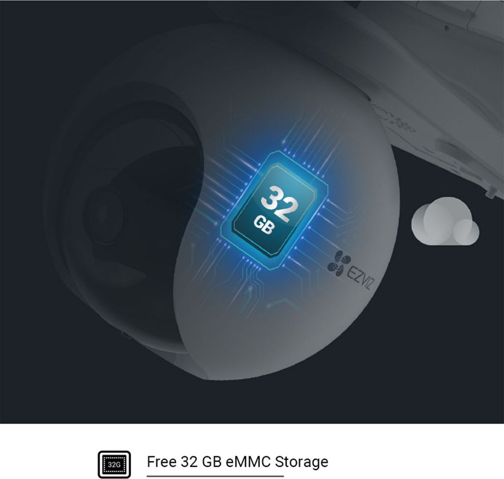 EZVIZ HB8 2K WLAN batteriebetriebene Überwachungskamera mit Produktbild 25