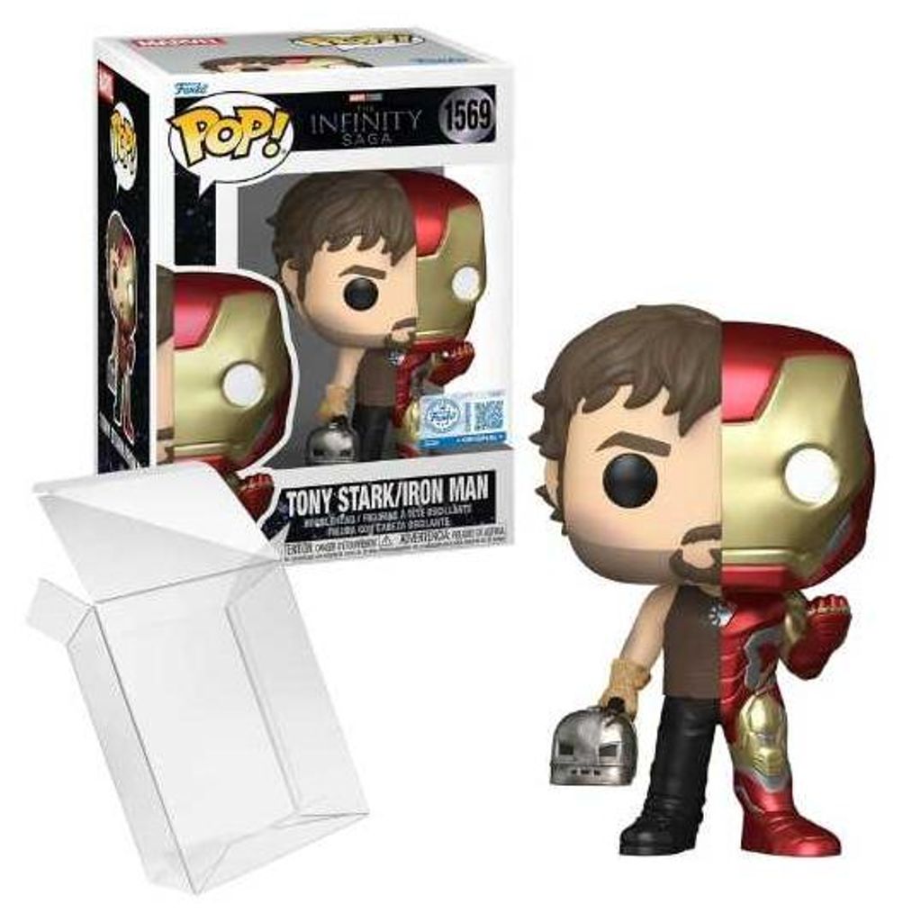 Funko Pop! Marvel Studios: Die Infinity-Saga – Tony Stark / Iron Man #1569 Sonderausgabe, exklusiv