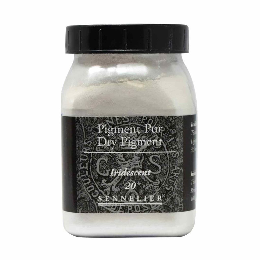 Pigment zum Malen - 100-g-Dose - Schillerndes Grau