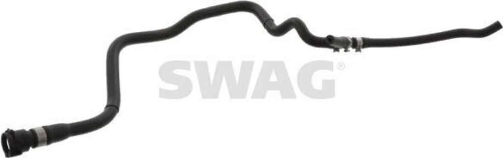 SWAG Entlüftungsschlauch Ausgleichsbehälter 20 94 5285 für BMW 7 (E65, E66, E67) 704mm EPDM (Ethylen-Propylen-Dien-Kautschuk) PA (Polyamid) 0,148kg