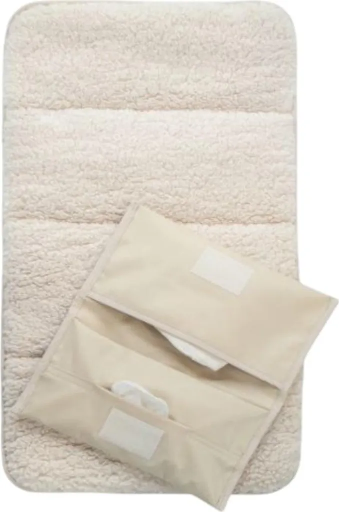 Matelas à langer avec housse en fourrure NAPPER COMBI-SET Cookie - 11