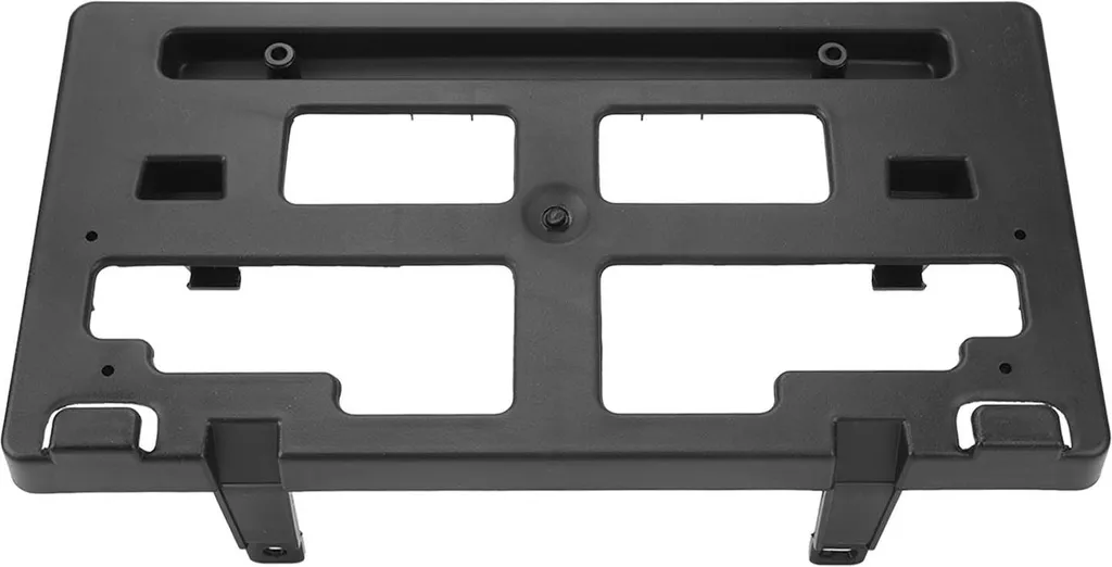 Support plaque immatriculation en ABS noir pour Ford Ranger 19-22