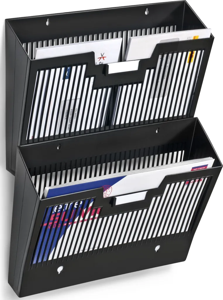 Espositore Documenti Parete CEP Basic Nero A4 - Design Elegante - 2