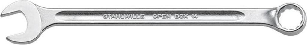 Ringmaulschlüssel OPEN-BOX 14 SW 30mm L.415mm Form B CR-A-STA STAHLWILLE