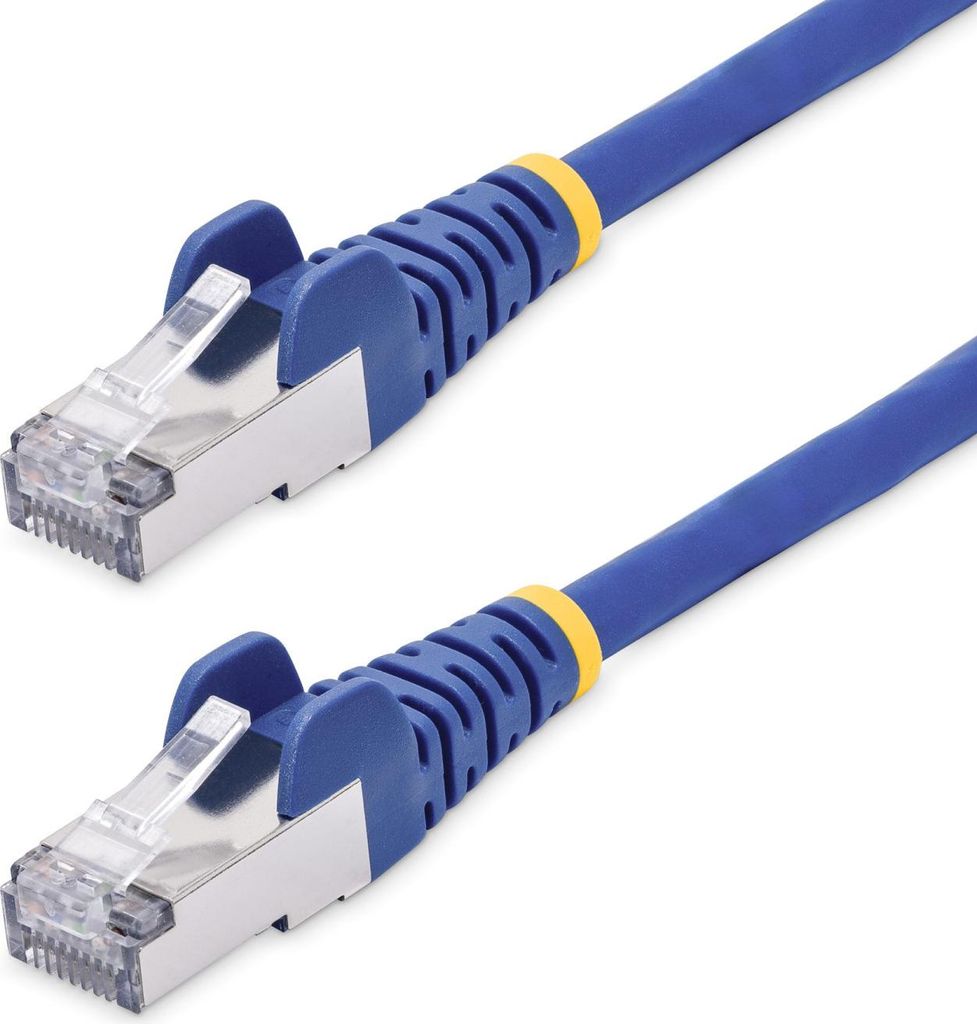 StarTech.com 50 cm Blaues CAT8 Netzwerkkabel, Snagless RJ45 Patchkabel, 25G/40G LAN Kabel, 2000MHz, 100W PoE++, S/FTP, 26AWG Reinkupfer, LSZH, Ethe...