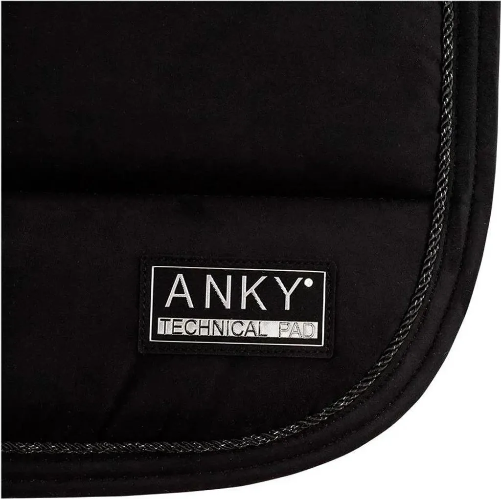 Anky Anatomic Tech XB22006 Tapis de Selle de Saut Noir Full Mixte - 2
