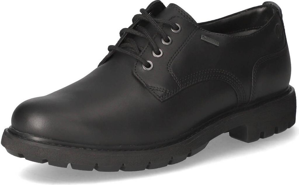 Clarks Schnürhalbschuhe bequem in schwarz, Gr. 10.5 Produktbild 2