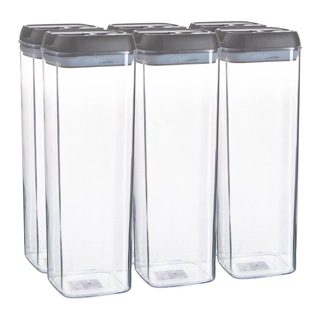 Flip-Verschluss Lebensmittel Vorratsbehälter Küche Speisekammer 500ml