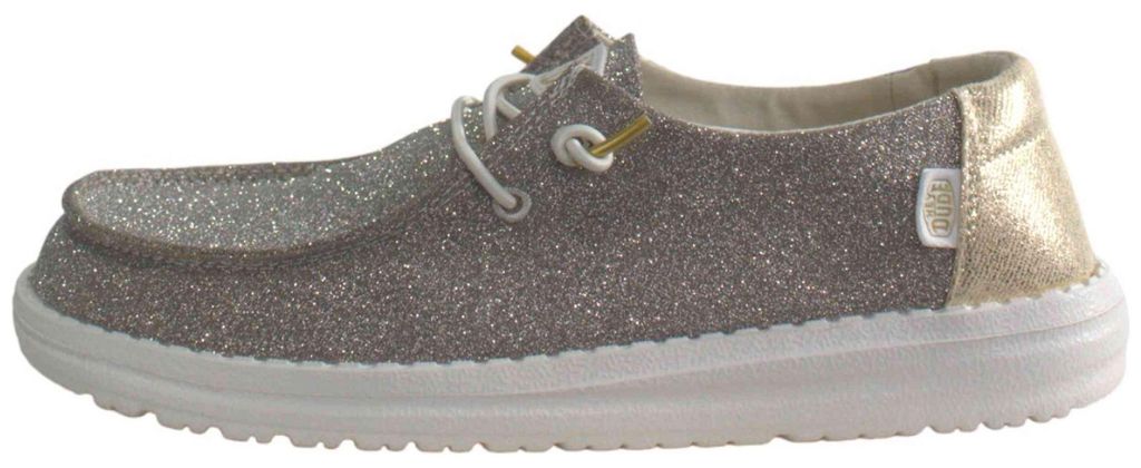 Scarpe Hey Dude Wendy Metallic Sparkle da Donna Immagine del prodotto 