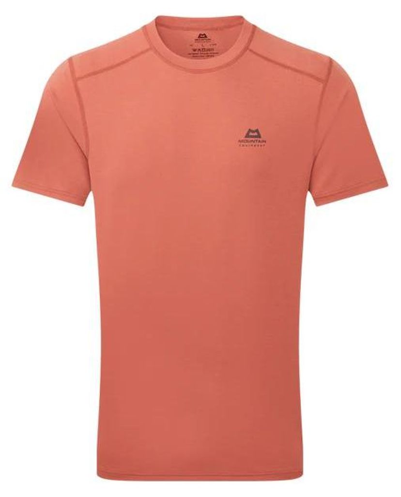Mountain Equipment Headpoint Mens Tee Etruscan Red Etruscan Red M