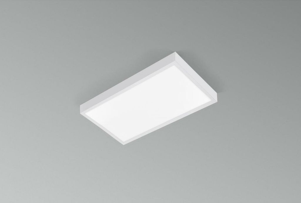 CENTURY LED-Kit PLAFONE 300x600x43mm weißer Rahmen zur Montage eines 30x60cm LED-Panels