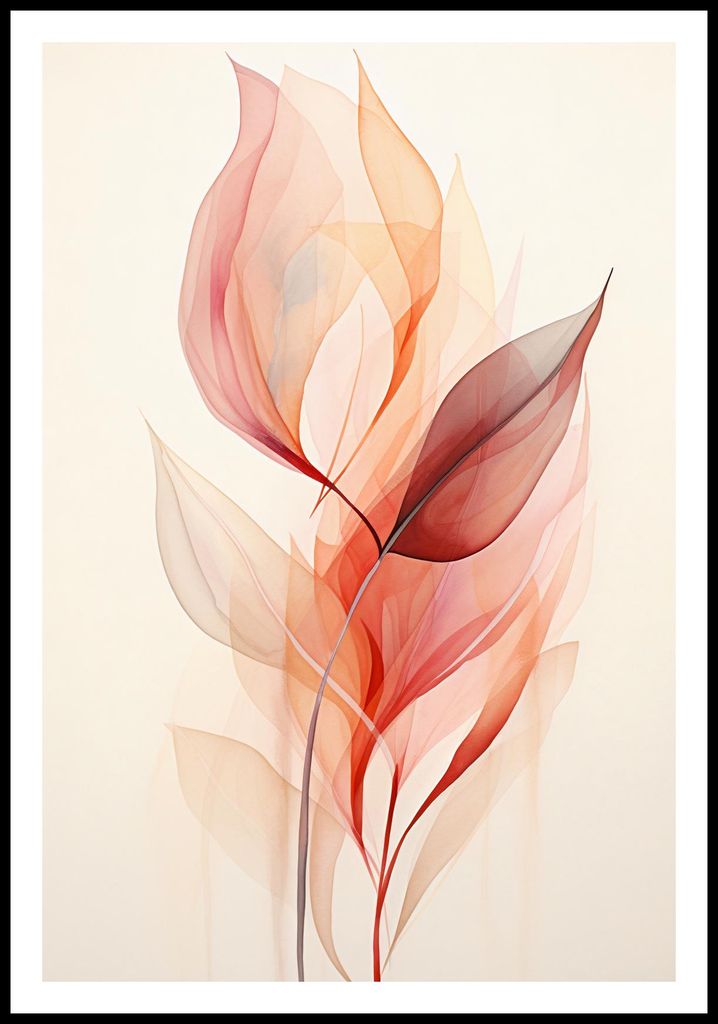 Plakat 67,5x100cm Ethereal Zartheit