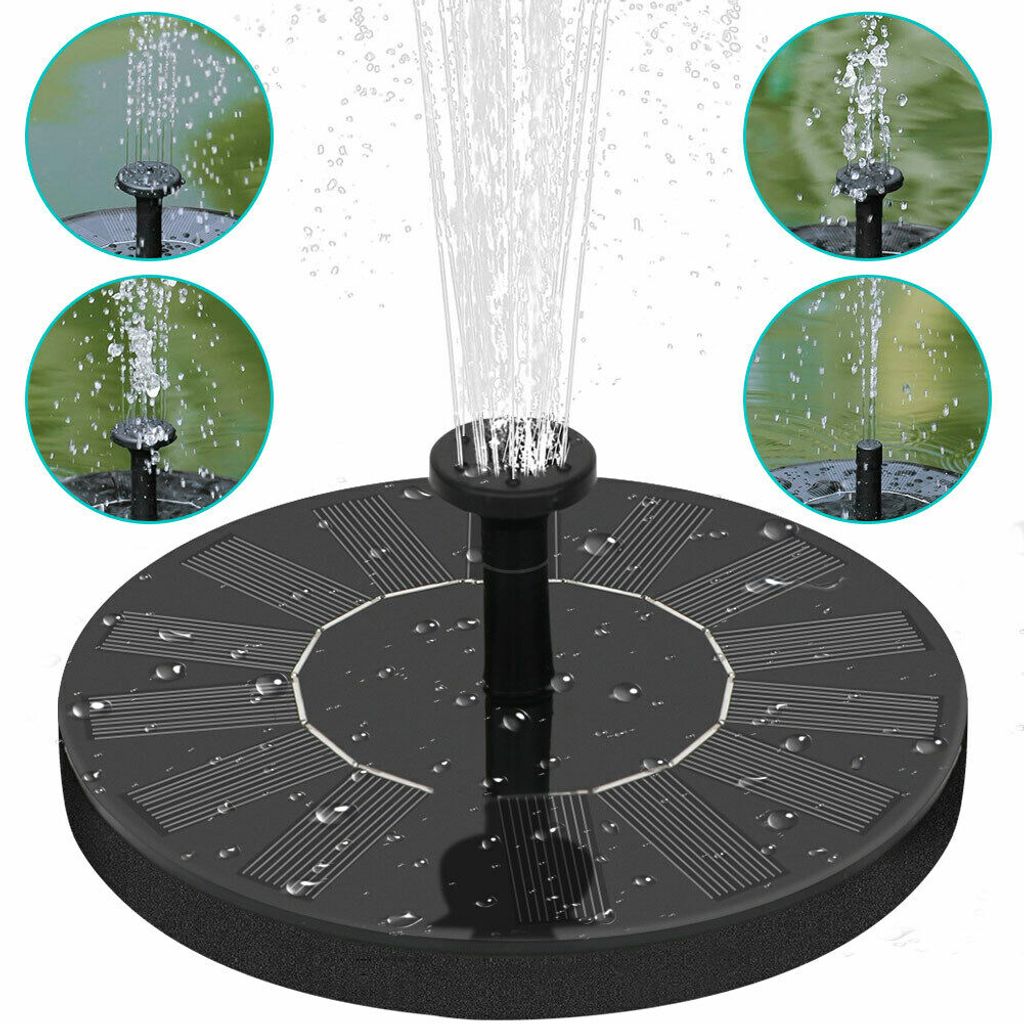 Solarpumpe mit Akku Solar Springbrunnen Kaufland.de