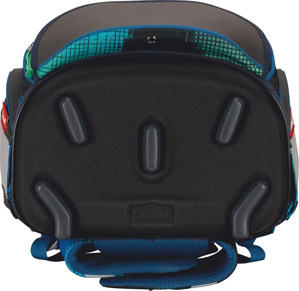 Sac d'école Scout Alpha Set 4 pcs Blue Pixel - Cartable enfant robuste