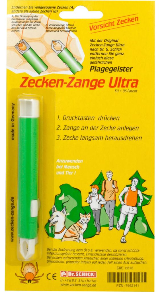 Dr Schick`s Tick Forceps ultra, 1 pz. Rimuovi zecche Immagine del prodotto 